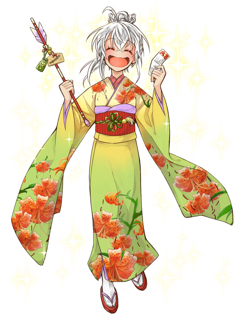 アルパカ謹賀新年キャラクターイラスト（フル）2021