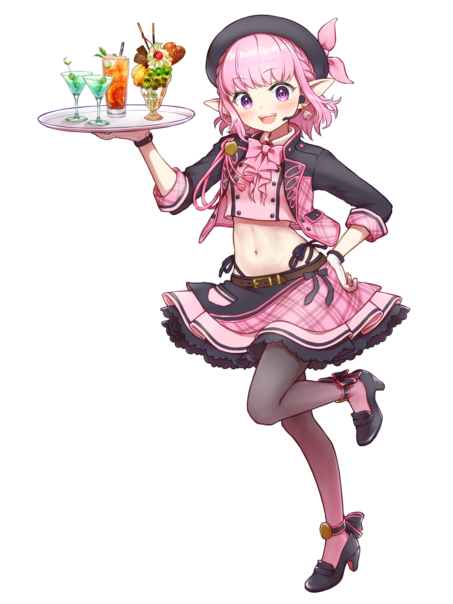 四月カフェ狂想曲 キャラクターイラスト（フル）