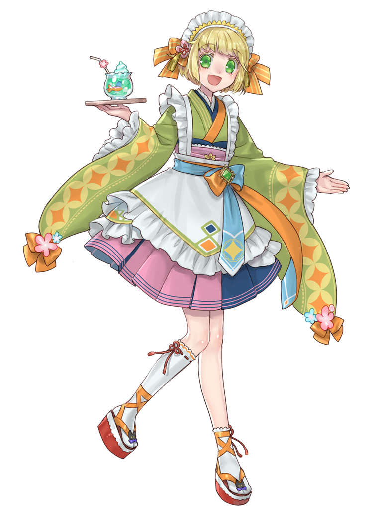 四月カフェ狂想曲 キャラクターイラスト（フル）