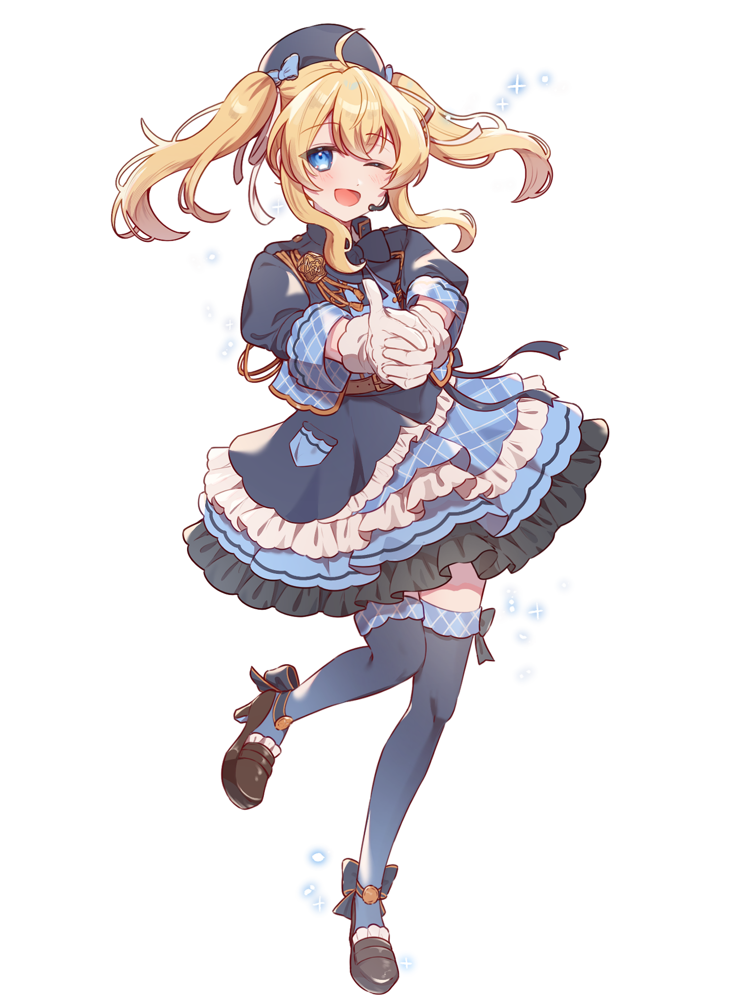 四月カフェ狂想曲 キャラクターイラスト（フル）