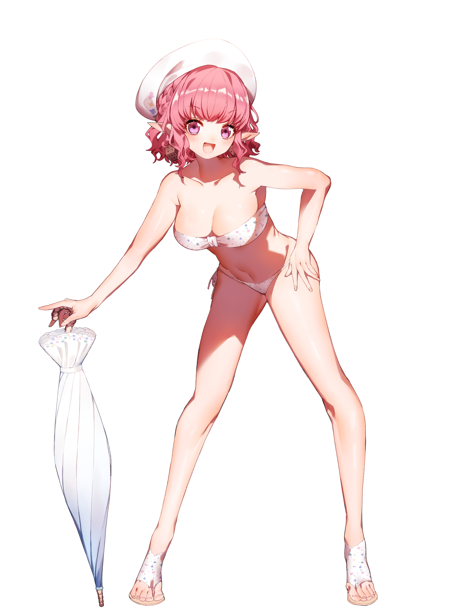 キャラクター水着＆浴衣イラスト（フル）2024