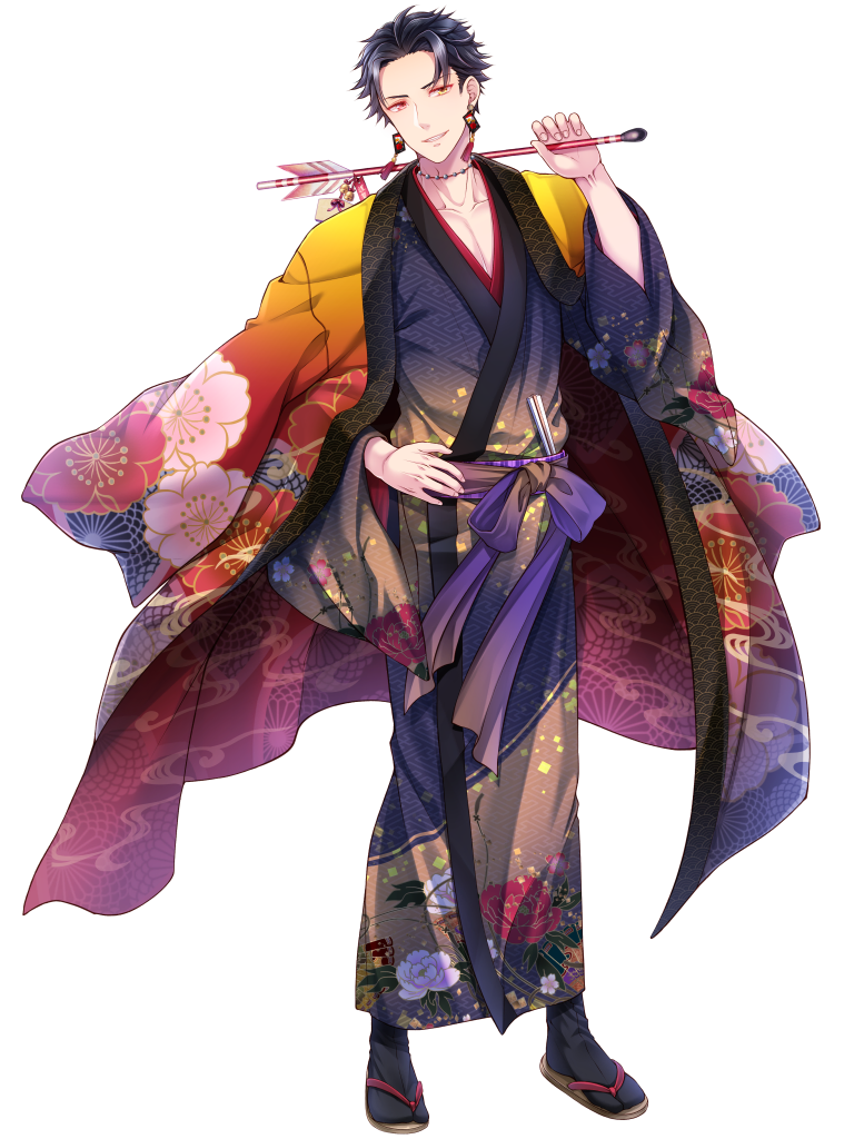 アルパカ謹賀新年キャラクターイラスト（フル）2021