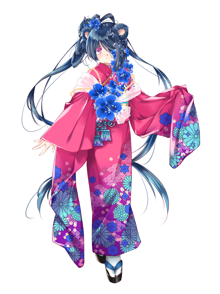 アルパカ謹賀新年キャラクターイラスト（フル）2021