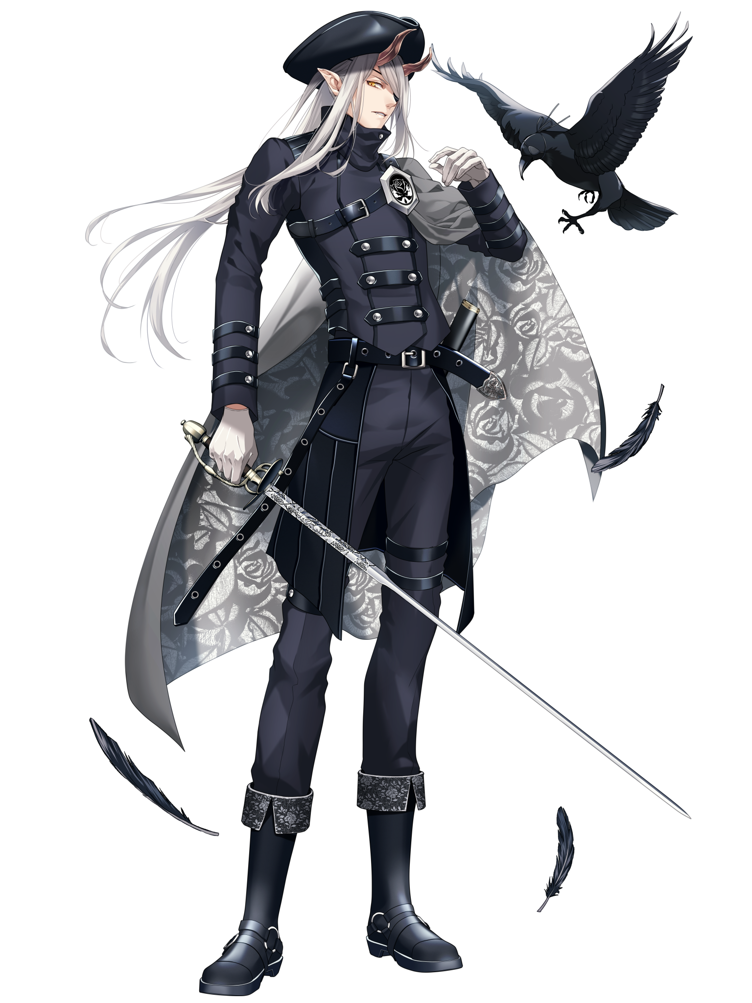四ノ月血戦 キャラクターイラスト（フル）