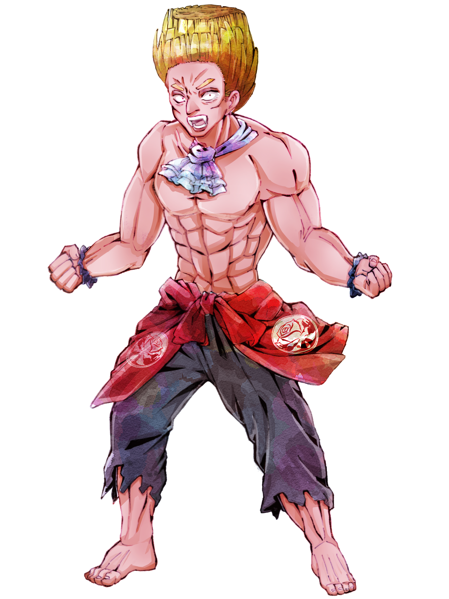 四ノ月血戦 キャラクターイラスト（フル）