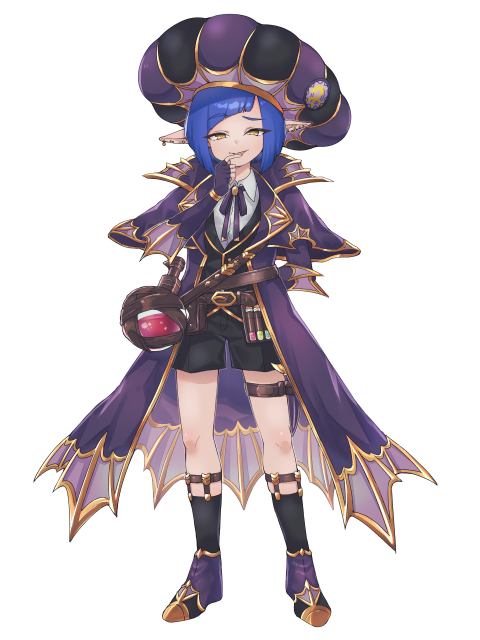王立アプリーリス魔法学院 キャラクターイラスト（フル）