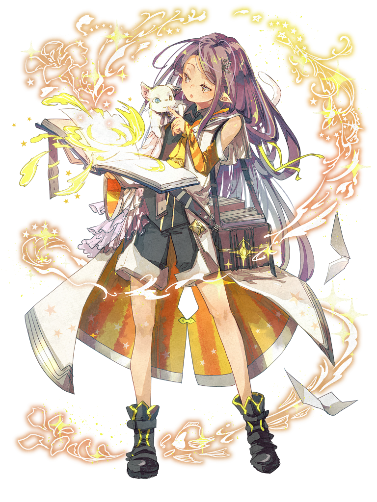 王立アプリーリス魔法学院 キャラクターイラスト（フル）