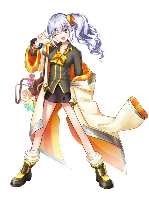 王立アプリーリス魔法学院 キャラクターイラスト（フル）