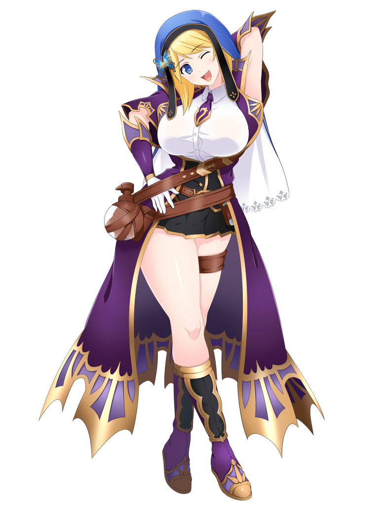 王立アプリーリス魔法学院 キャラクターイラスト（フル）