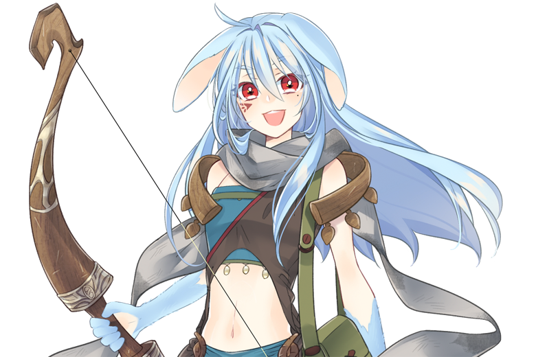 キャラクターイラスト（ハーフ）