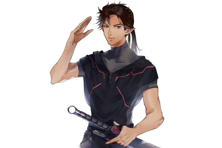 キャラクターイラスト（ハーフ）