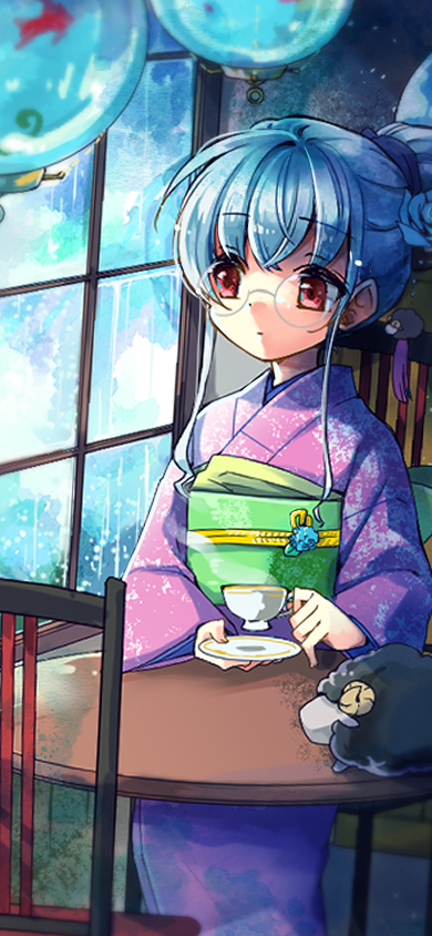 雨の一日。パネルピンナップ