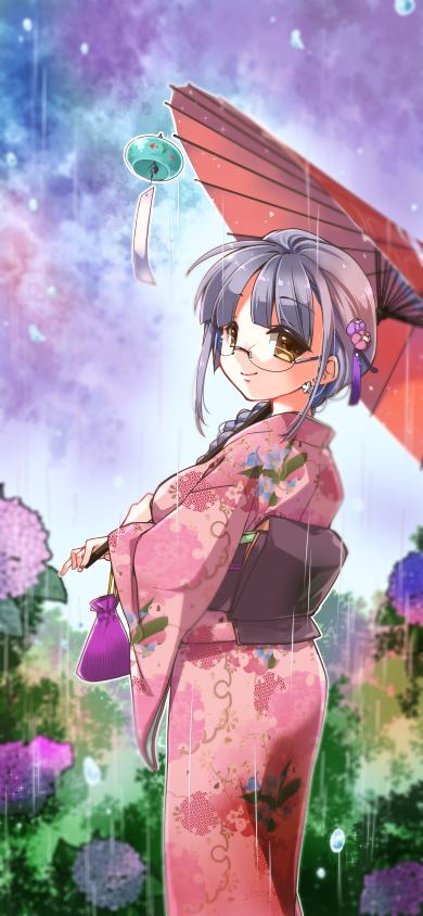 雨の一日。パネルピンナップ