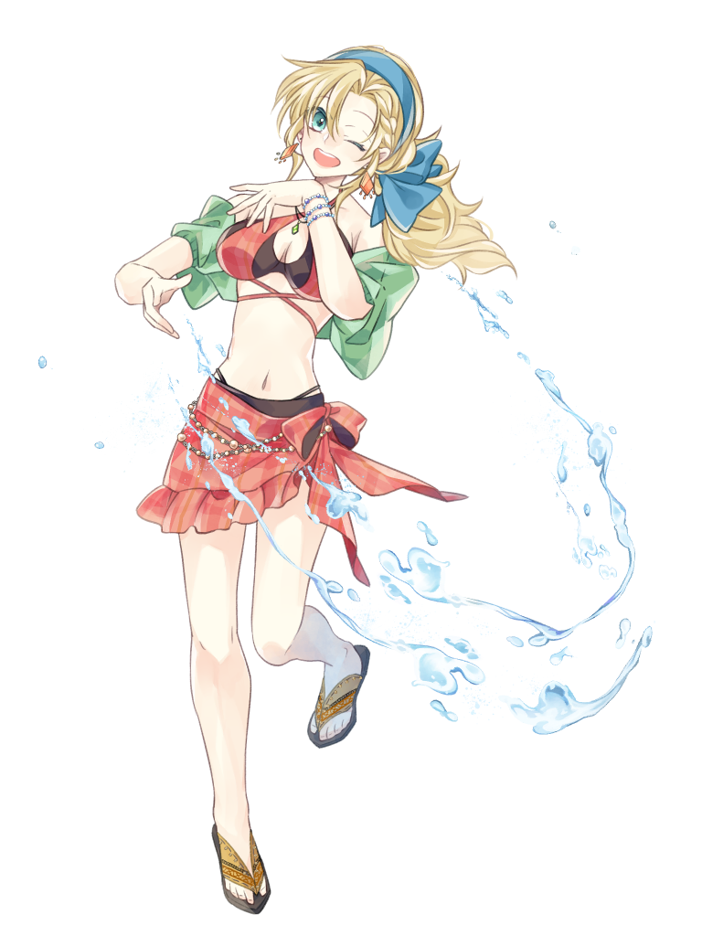 キャラクター水着イラスト（フル）2021