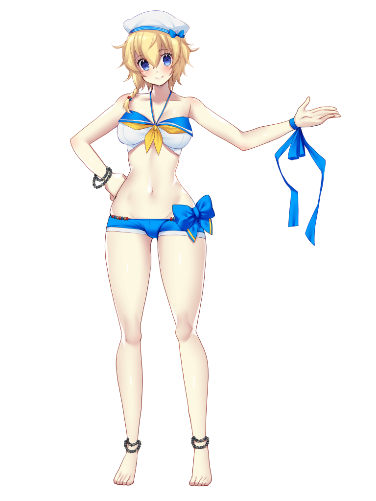 キャラクター水着イラスト（フル）2021