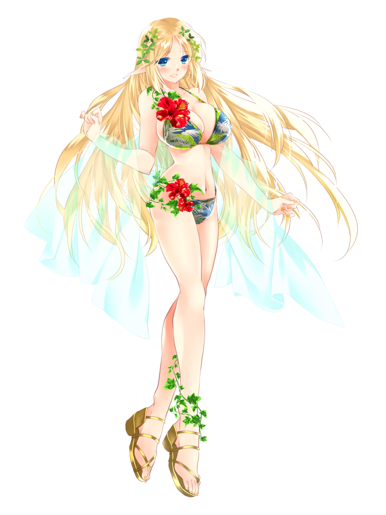 キャラクター水着イラスト（フル）2021