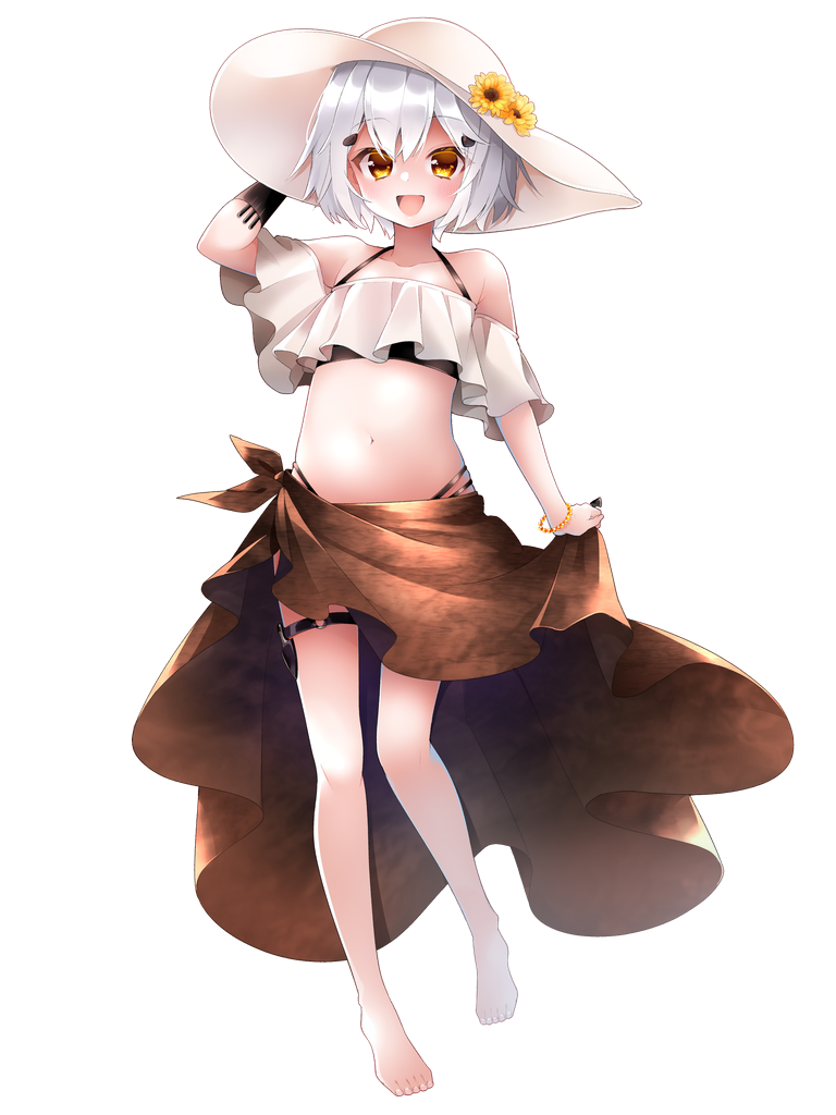 キャラクター水着イラスト（フル）2021
