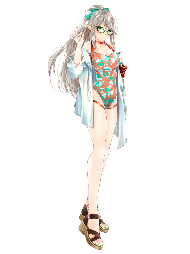 キャラクター水着イラスト（フル）2021