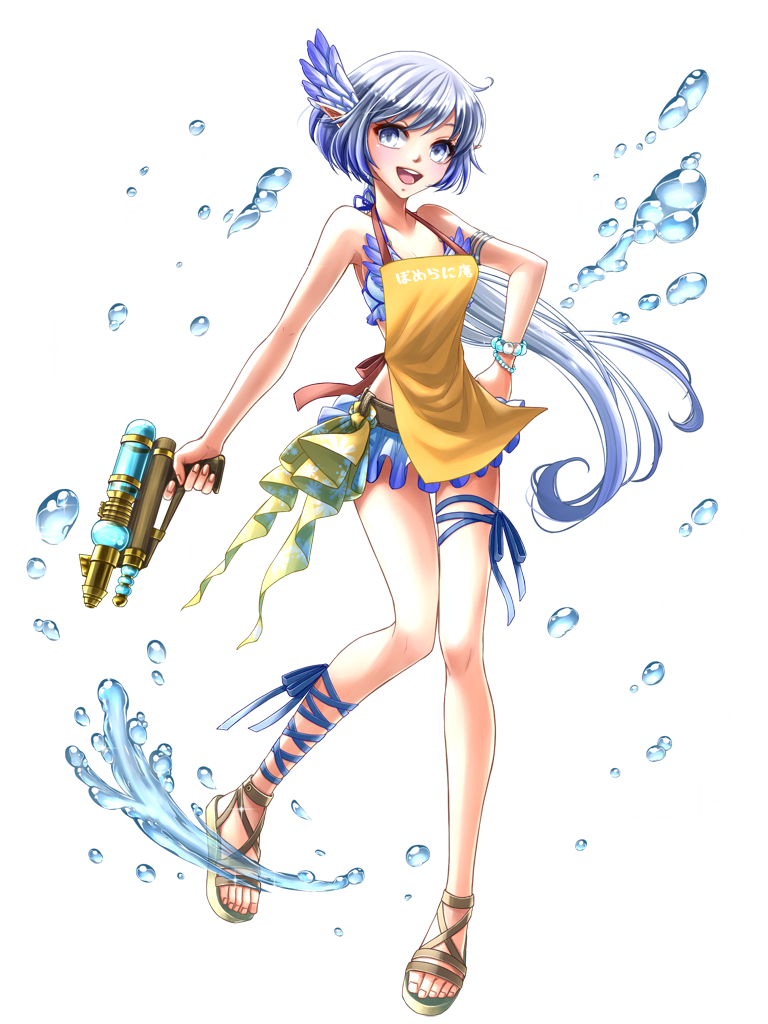 キャラクター水着イラスト（フル）2021