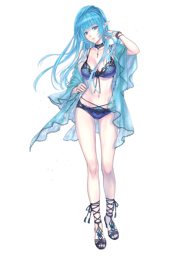 キャラクター水着イラスト（フル）2021