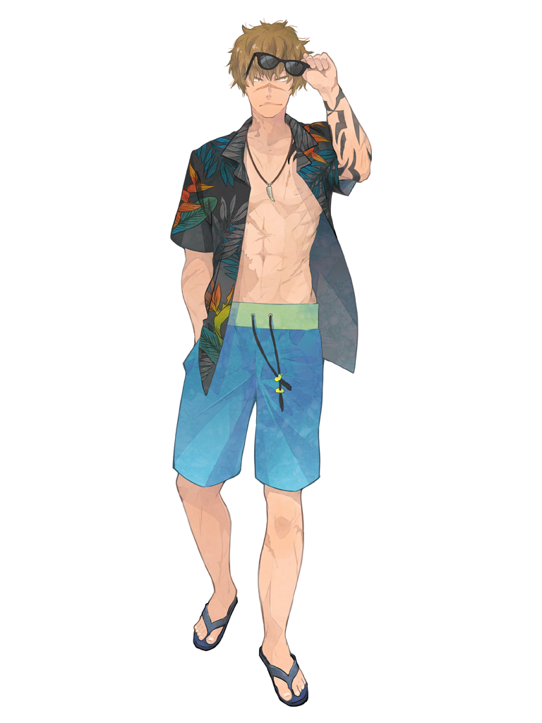キャラクター水着イラスト（フル）2021