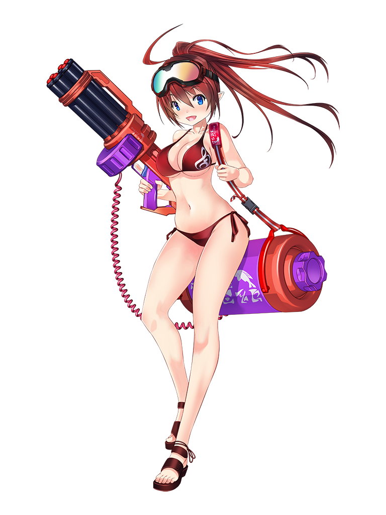 キャラクター水着イラスト（フル）2021