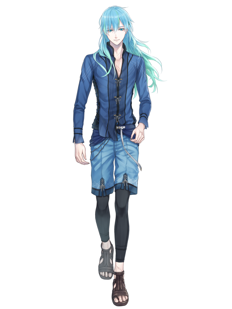 キャラクター水着イラスト（フル）2021
