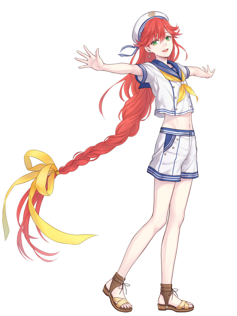 キャラクター水着イラスト（フル）2021