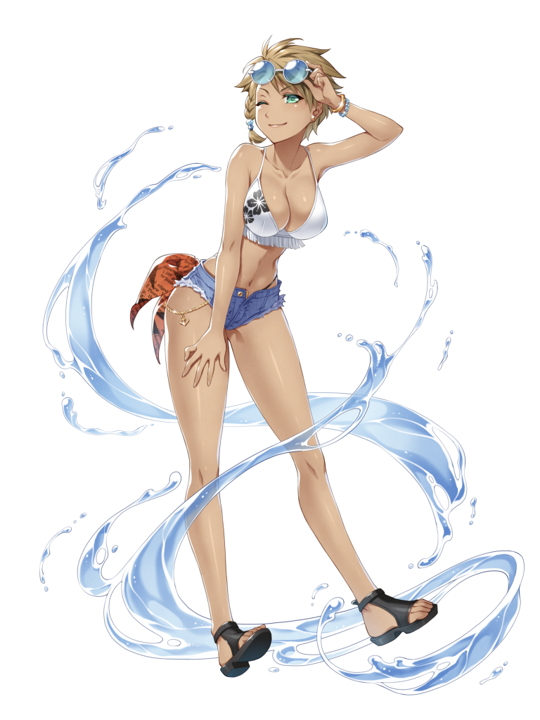 キャラクター水着イラスト（フル）2021