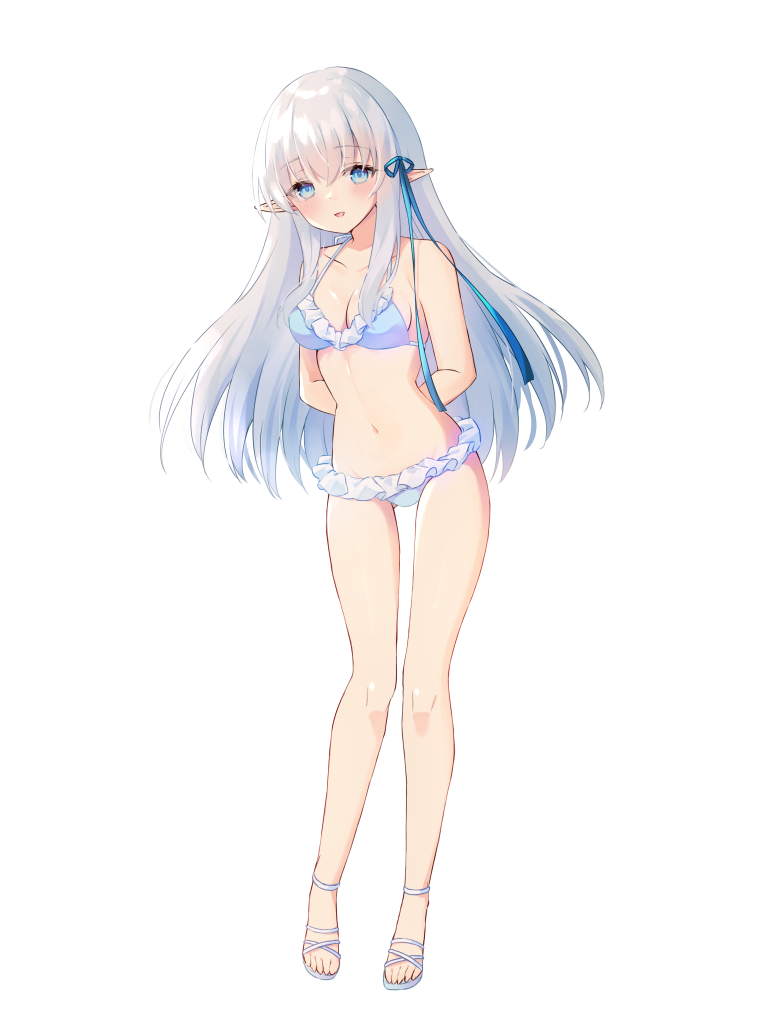 キャラクター水着イラスト（フル）2021