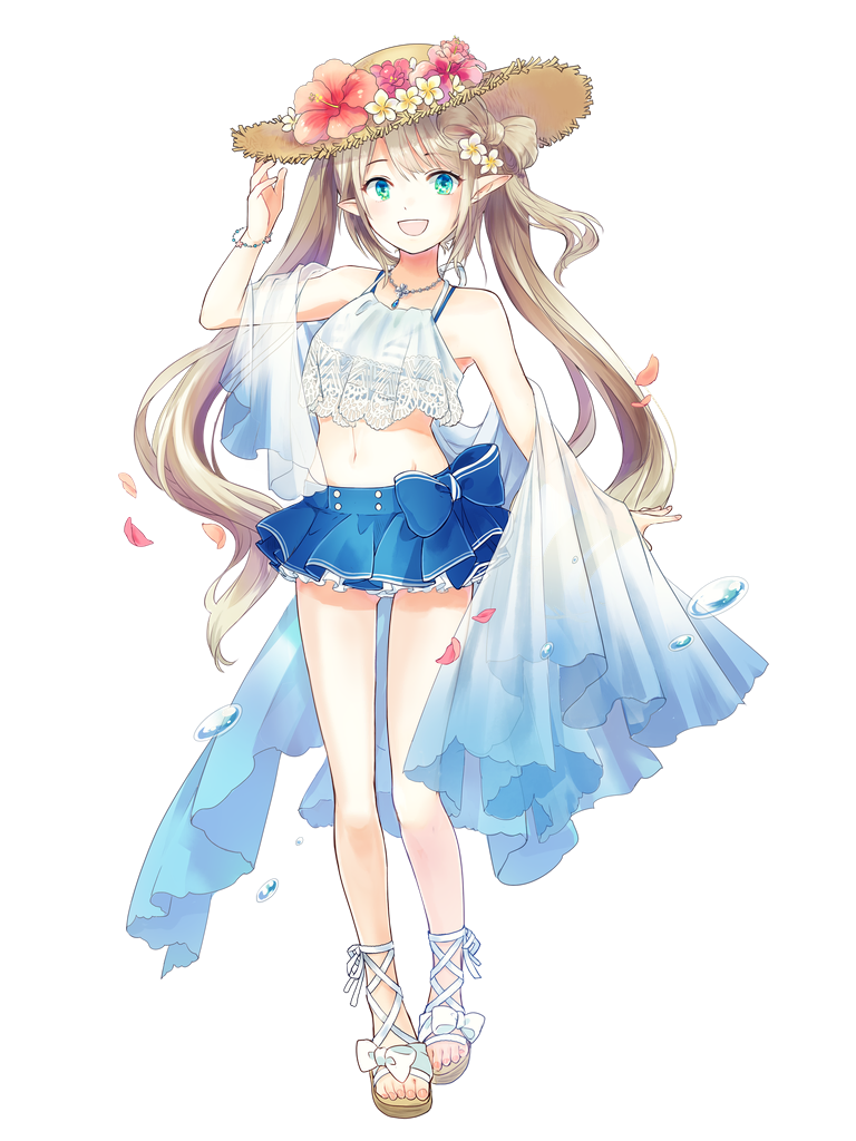 キャラクター水着イラスト（フル）2021