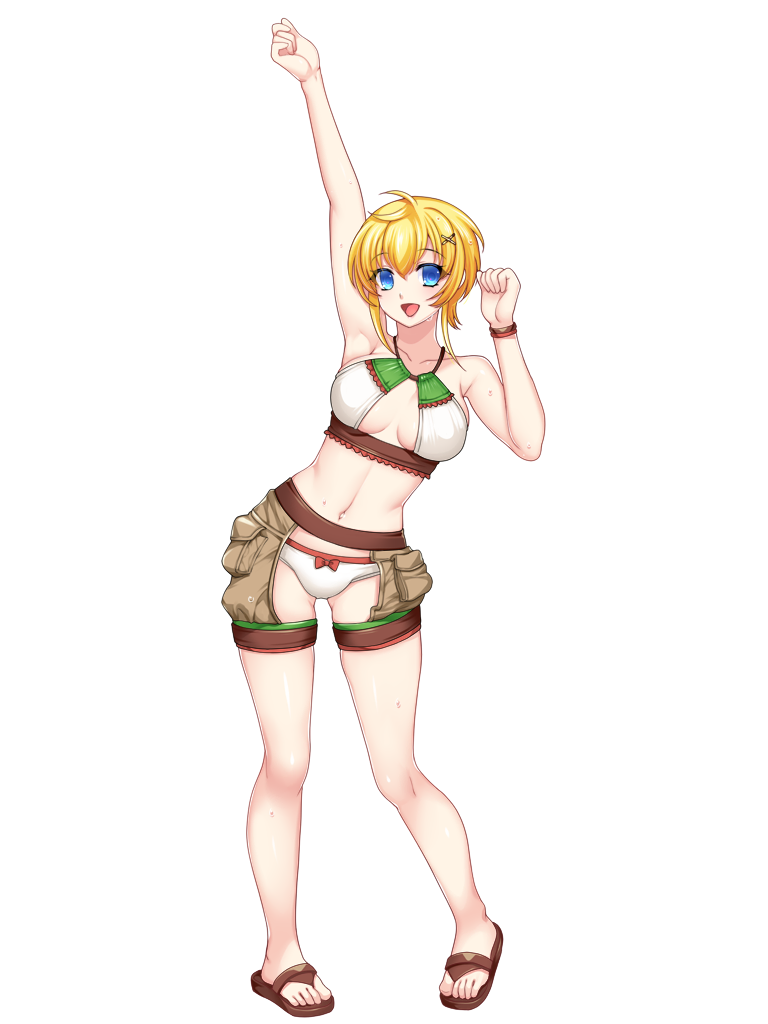 キャラクター水着イラスト（フル）2021