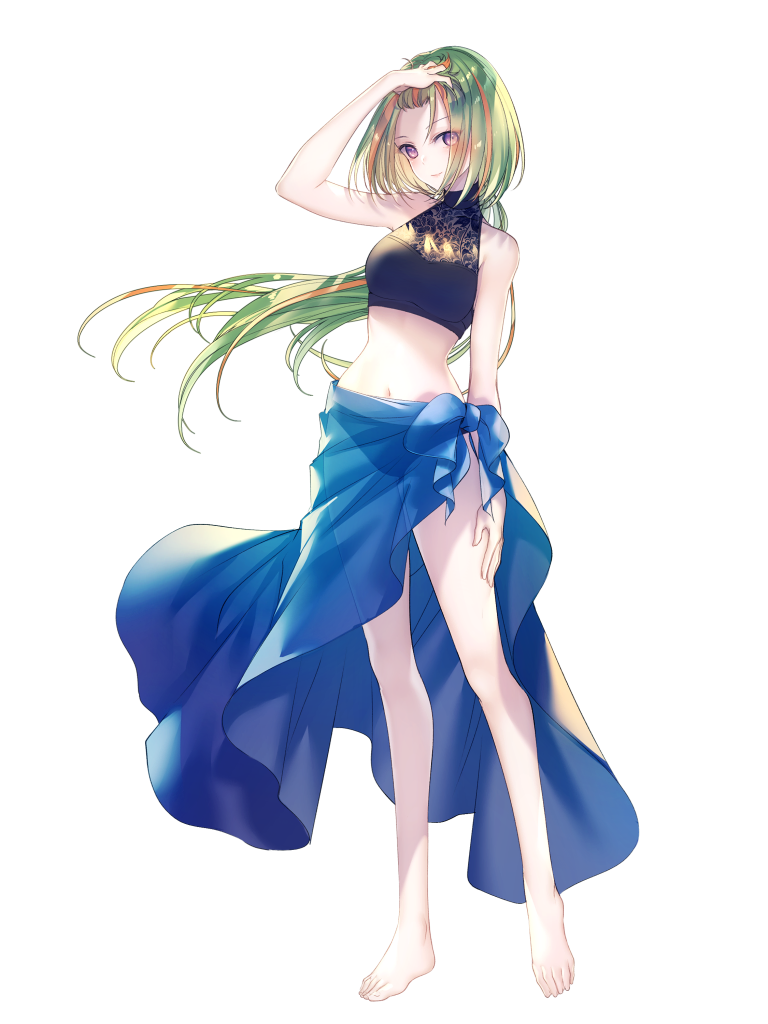 キャラクター水着イラスト（フル）2021