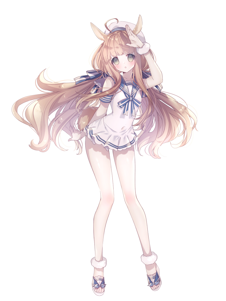 キャラクター水着イラスト（フル）2021