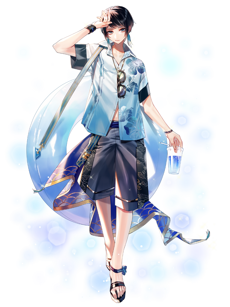 キャラクター水着イラスト（フル）2021