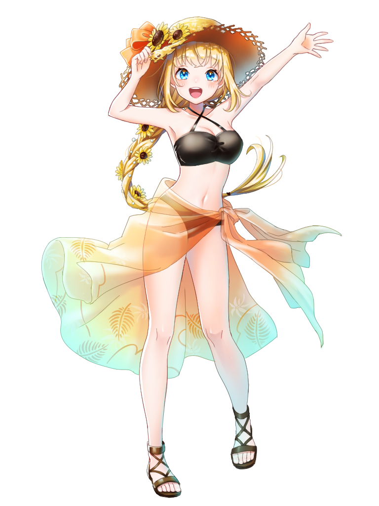 キャラクター水着イラスト（フル）2021