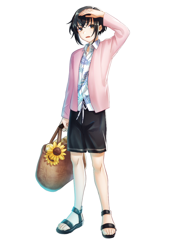 キャラクター水着イラスト（フル）2021