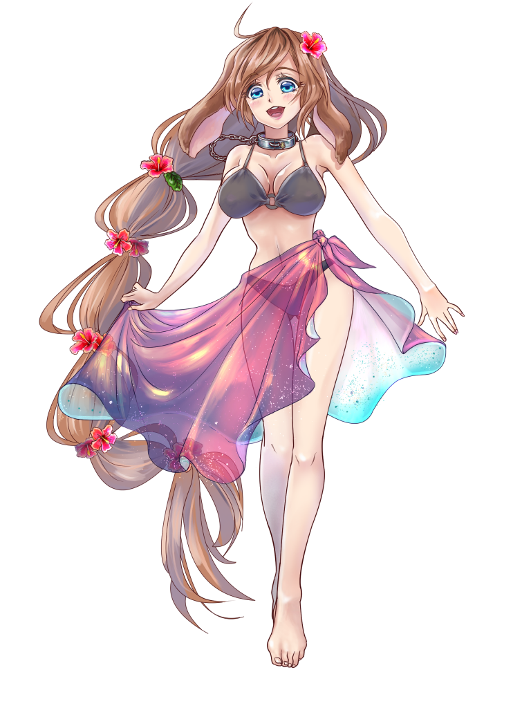 キャラクター水着イラスト（フル）2021
