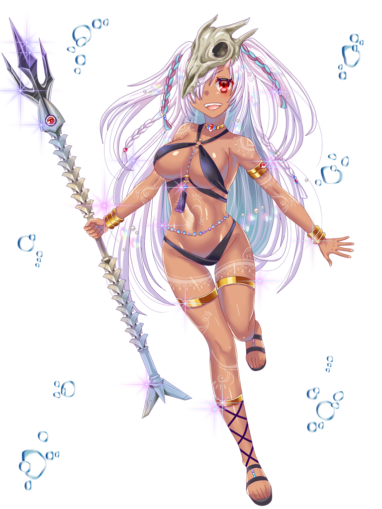 キャラクター水着イラスト（フル）2021
