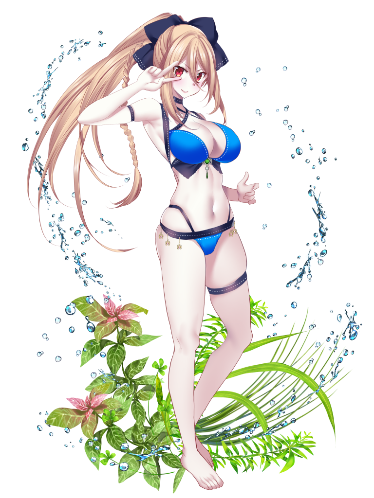 キャラクター水着イラスト（フル）2021