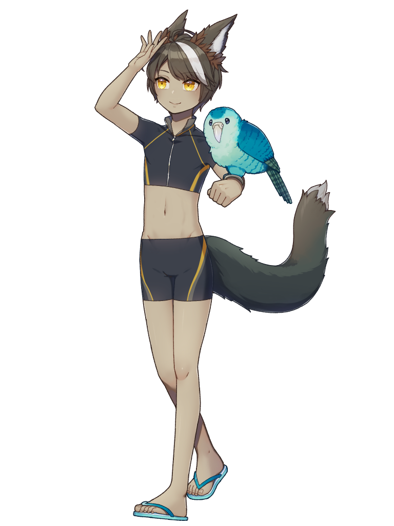 キャラクター水着イラスト（フル）2021