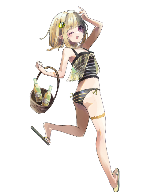 キャラクター水着イラスト（フル）2021