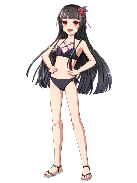 キャラクター水着イラスト（フル）2021