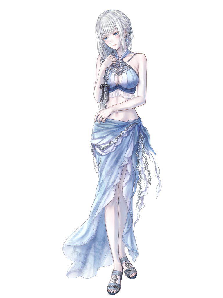 キャラクター水着イラスト（フル）2021