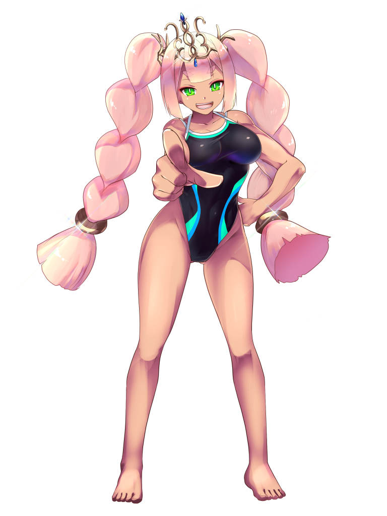 キャラクター水着イラスト（フル）2021
