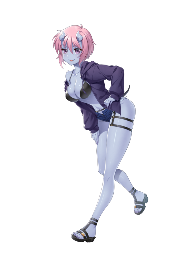 キャラクター水着イラスト（フル）2021