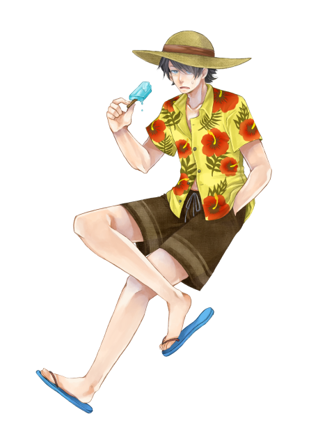 キャラクター水着イラスト（フル）2021