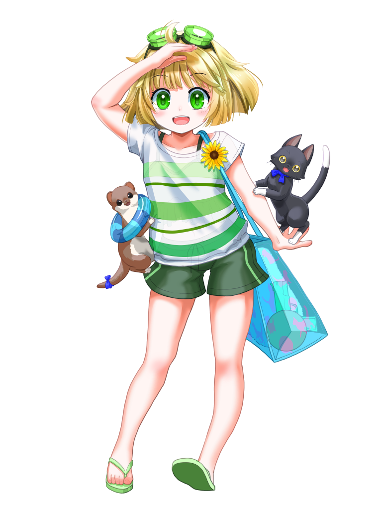 キャラクター水着イラスト（フル）2021