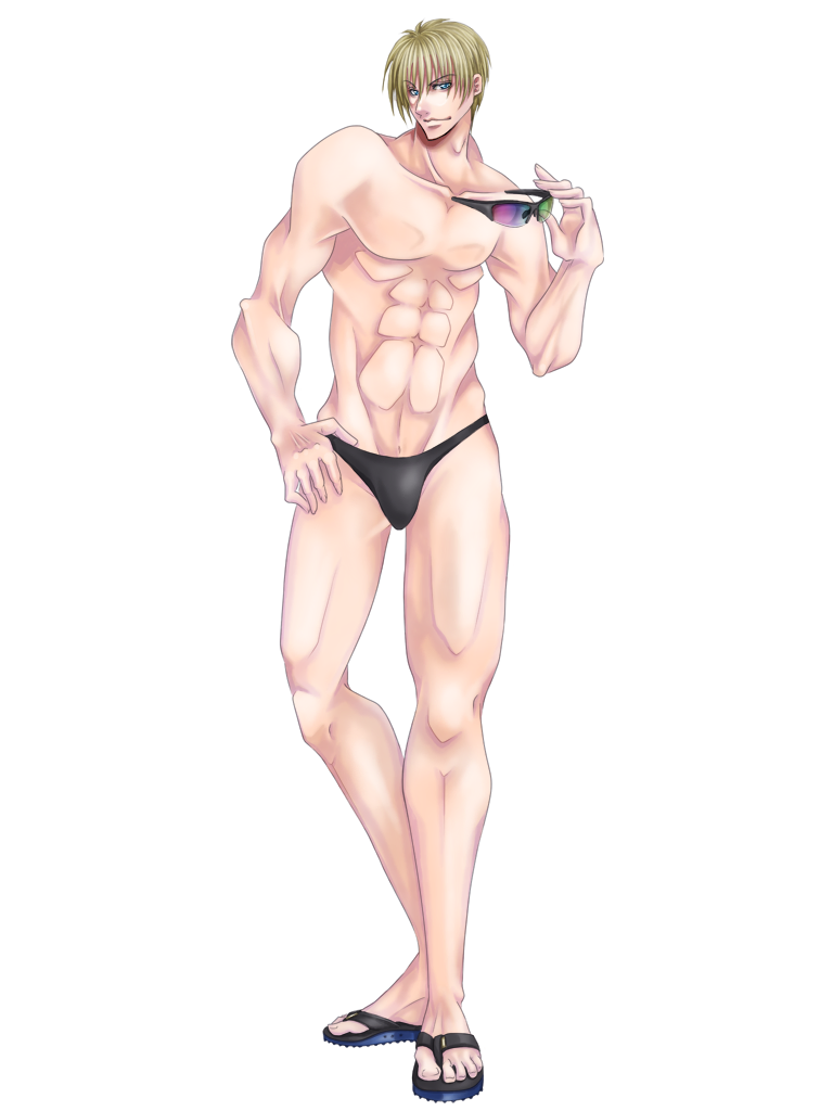 キャラクター水着イラスト（フル）2021