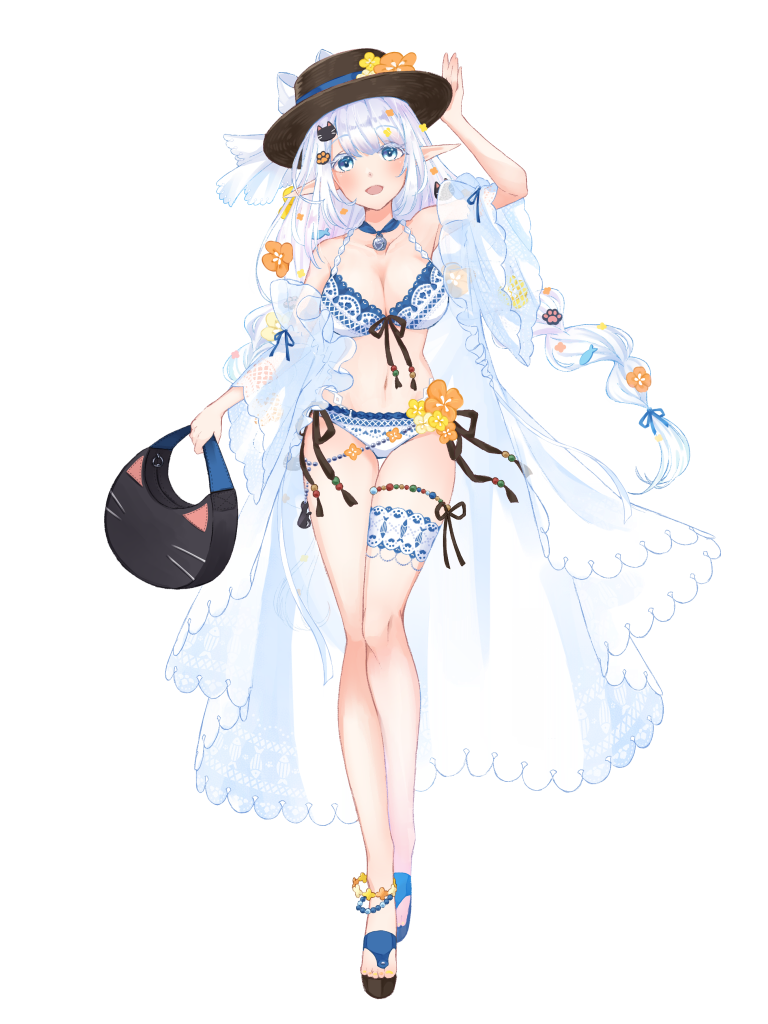 キャラクター水着イラスト（フル）2021